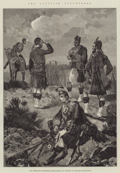 Los voluntarios escoceses de Richard Caton Woodville junior